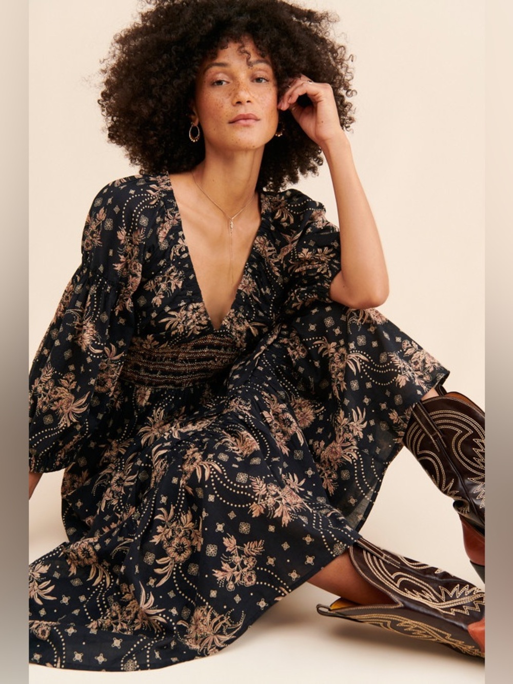 Free People Golden Hour Maxi Dress